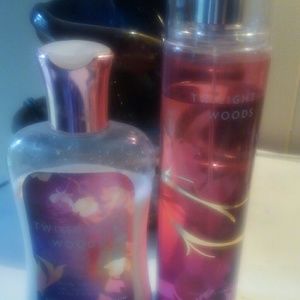 Set of Twilight Woods mist and lotion